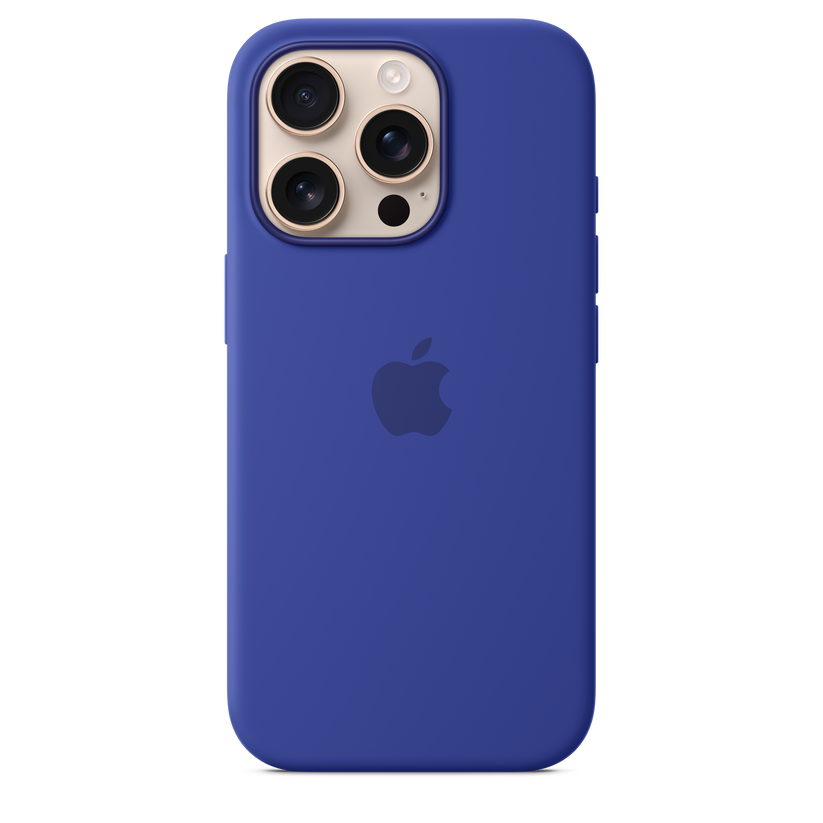 iPhone 16 Pro MagSafe–rögzítésű szilikontok – ultramarin - iSTYLE HU