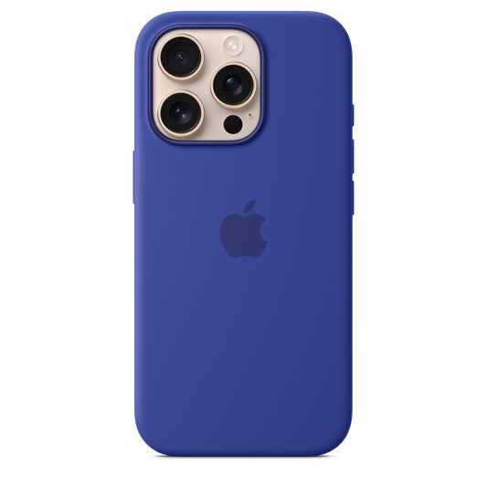 iPhone 16 Pro MagSafe–rögzítésű szilikontok – ultramarin - iSTYLE HU