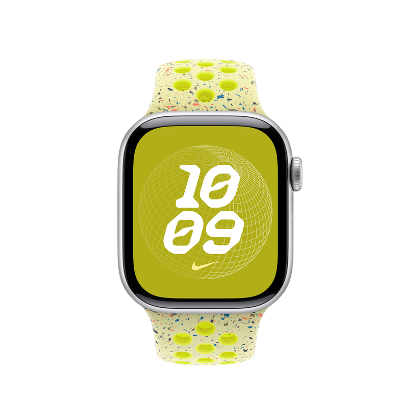 40mm neonzöld csobbanás Nike sportszíj – M/L - iSTYLE HU