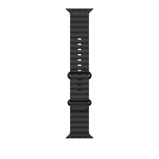 49mm fekete óceán szíj – fekete – natúr titán - iSTYLE HU