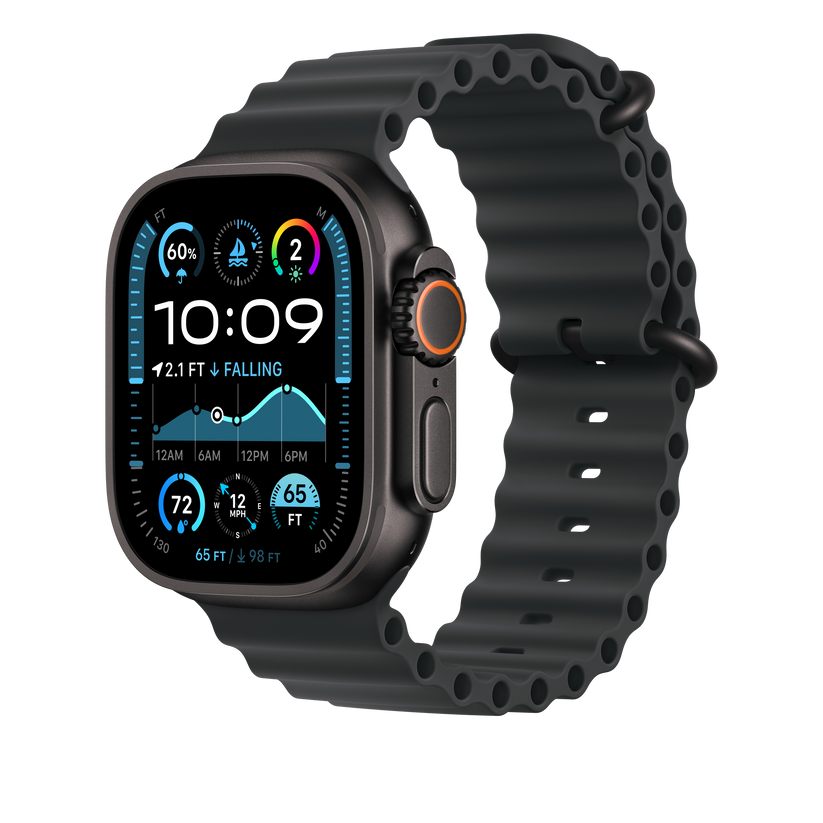 49mm fekete óceán szíj bővítő – fekete – natúr titán - iSTYLE HU