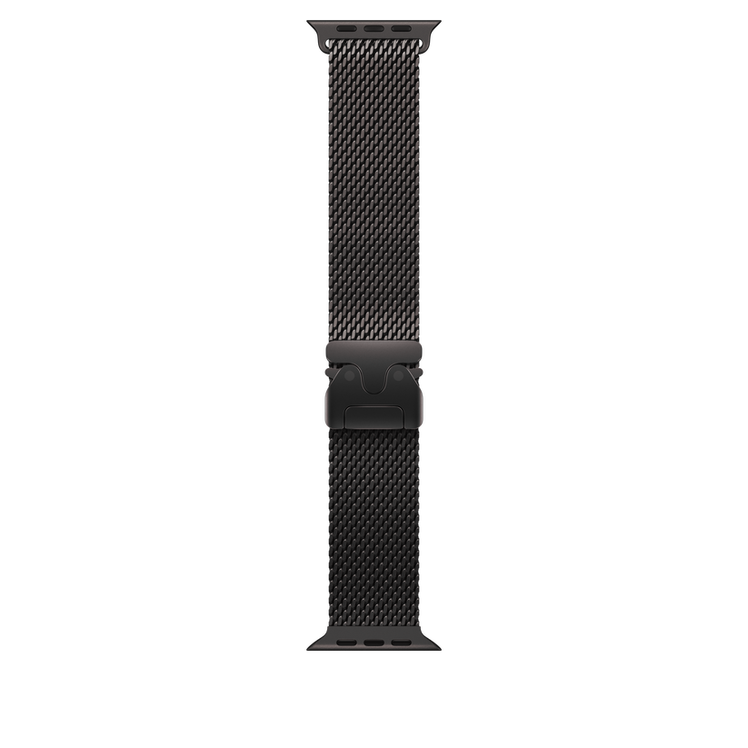 49mm fekete Titanium milánói szíj – Small - iSTYLE HU