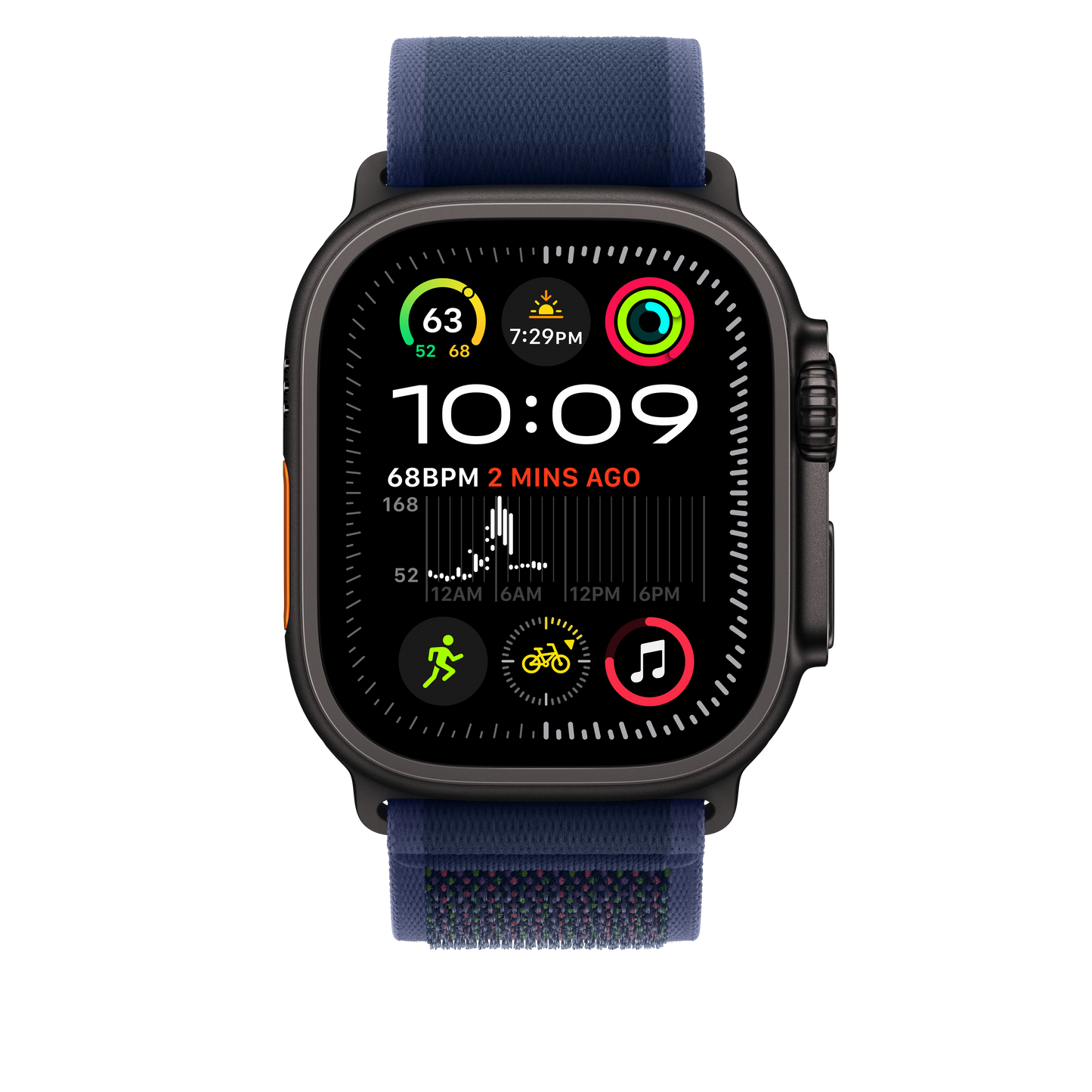 49mm kék terep pánt – S/M – fekete – natúr titán - iSTYLE HU