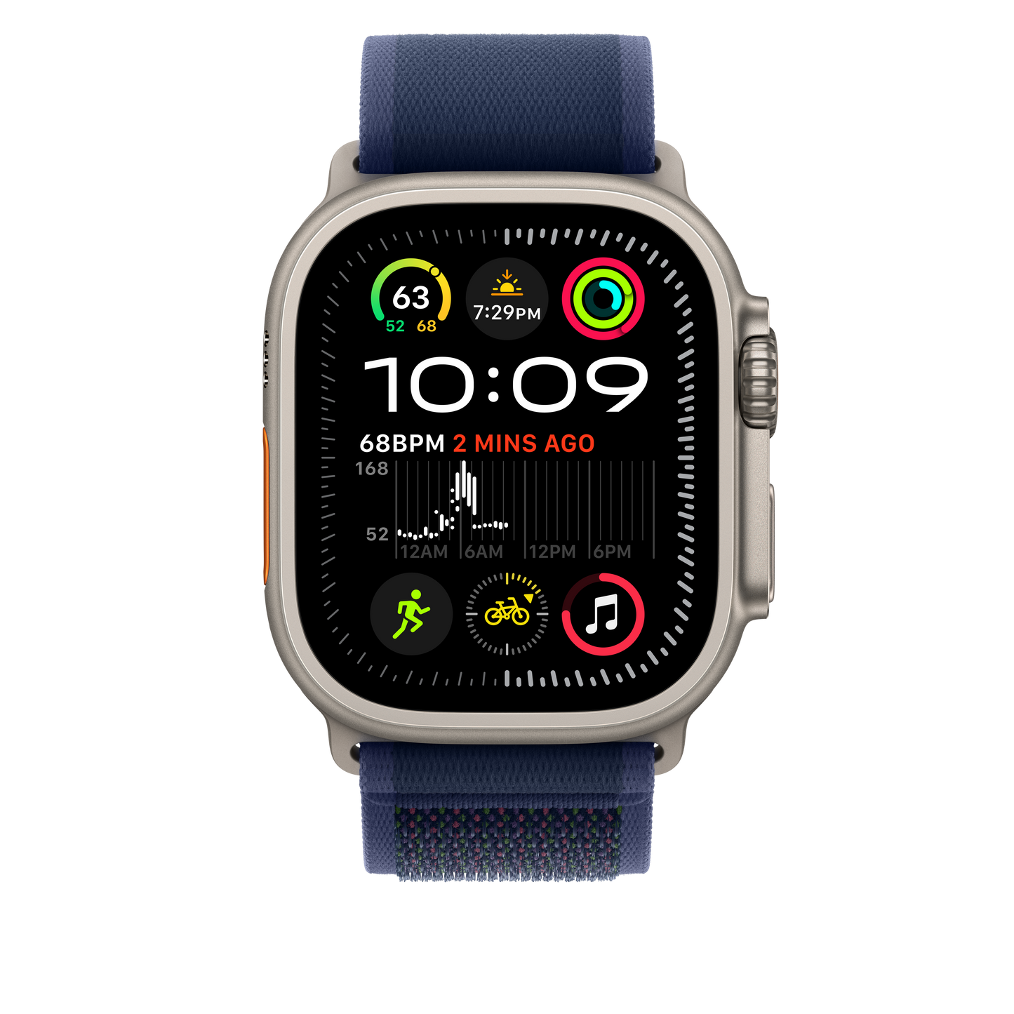 49mm kék terep pánt – S/M – natúr titán Finish - iSTYLE HU