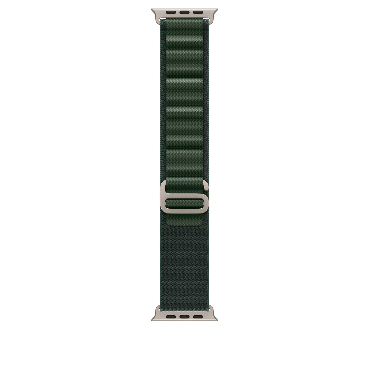 49mm sötétzöld alpesi szíj – Large – natúr titán Finish - iSTYLE HU