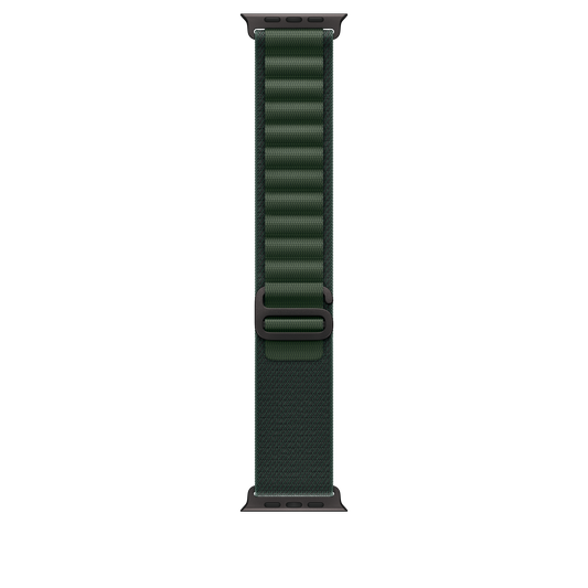 49mm sötétzöld alpesi szíj – Medium – fekete – natúr titán - iSTYLE HU