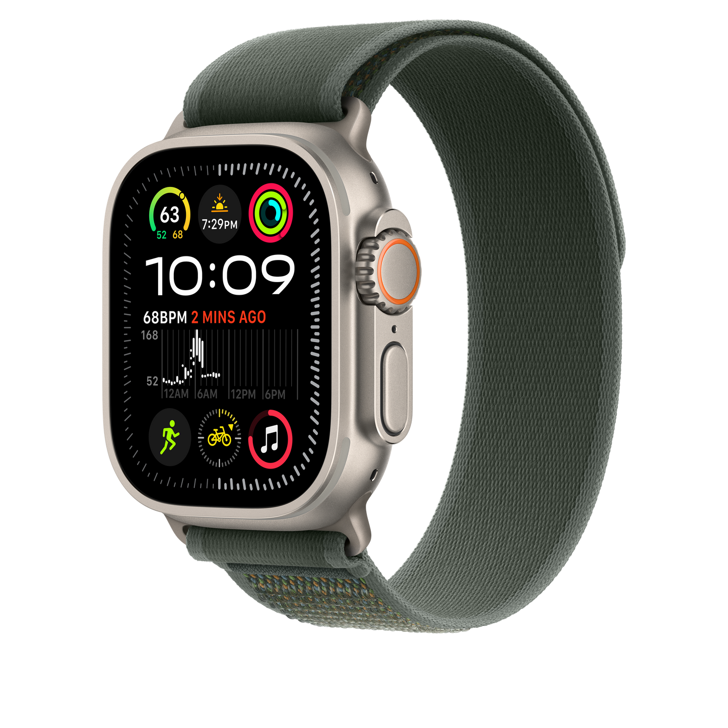 49mm zöld terep pánt – S/M – natúr titán Finish - iSTYLE HU