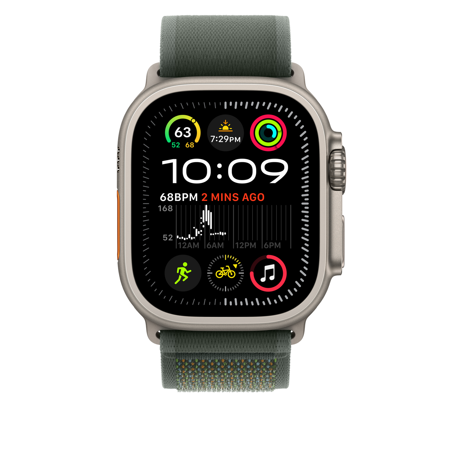 49mm zöld terep pánt – S/M – natúr titán Finish - iSTYLE HU