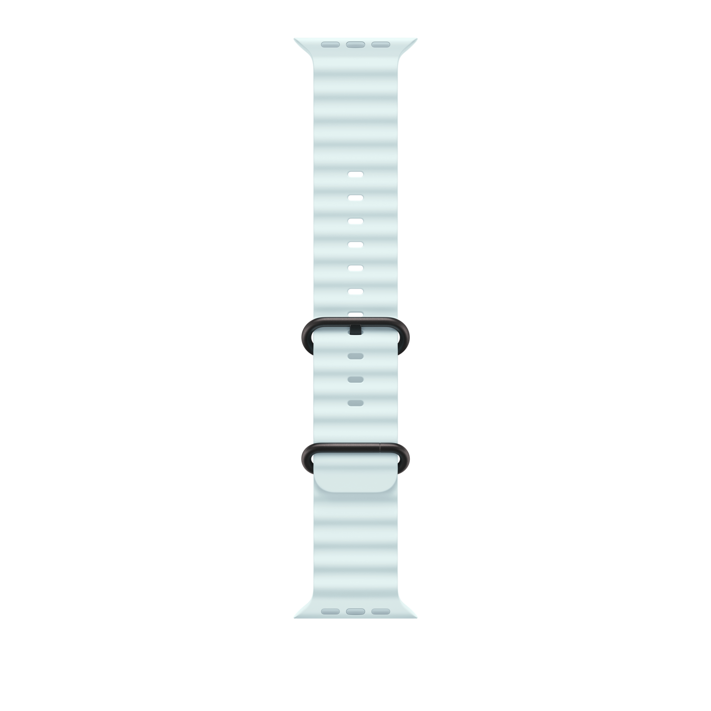49mm gleccserkék óceán szíj – fekete – natúr titán - iSTYLE HU