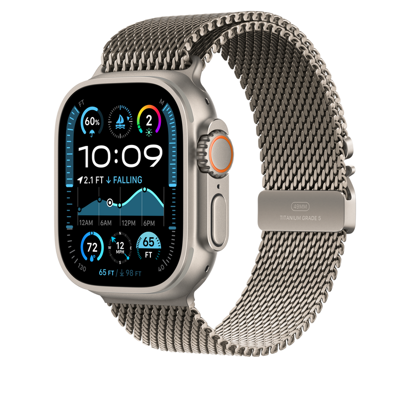 49mm natúr titán milánói szíj – Medium - iSTYLE HU