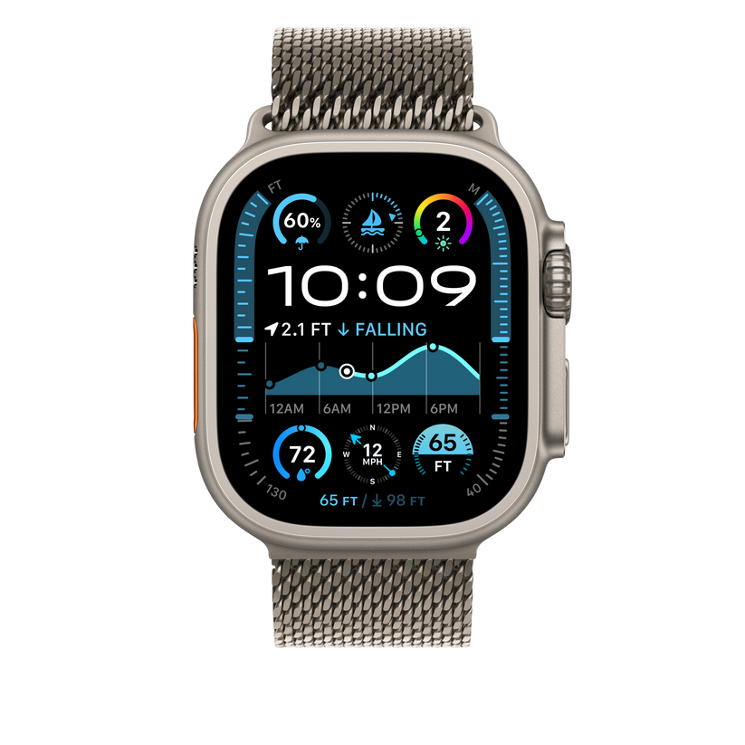 49mm natúr titán milánói szíj – Medium - iSTYLE HU