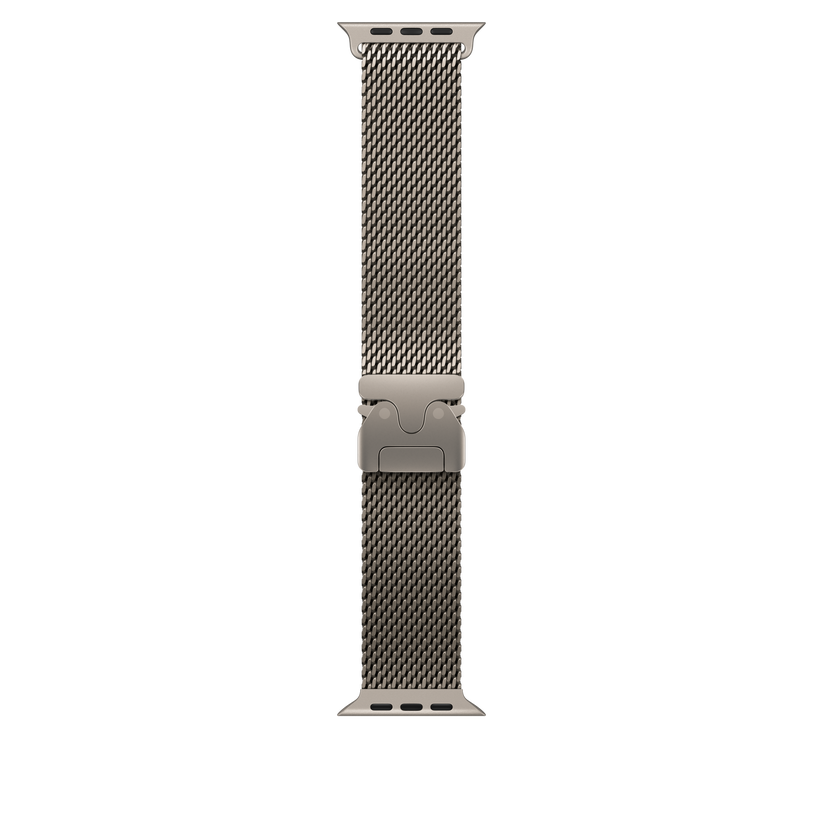 49mm natúr titán milánói szíj – Medium - iSTYLE HU