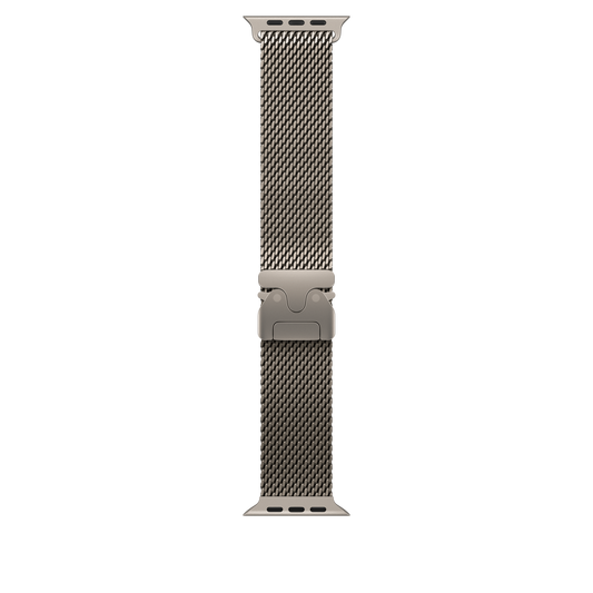 49mm natúr titán milánói szíj – Medium - iSTYLE HU
