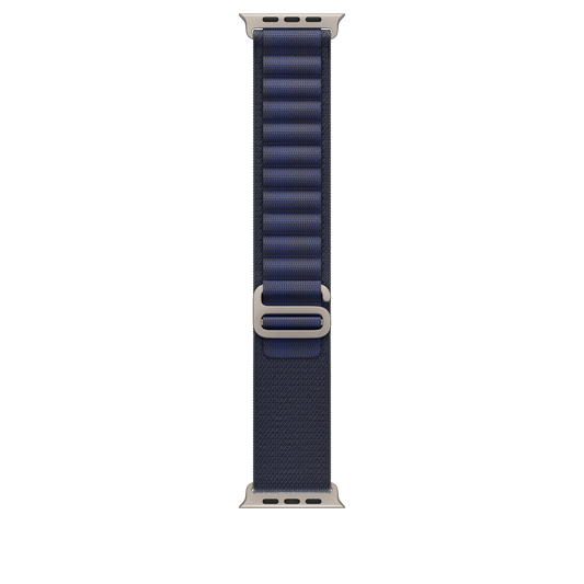 49mm tengerészkék alpesi szíj – Medium – natúr titán Finish - iSTYLE HU