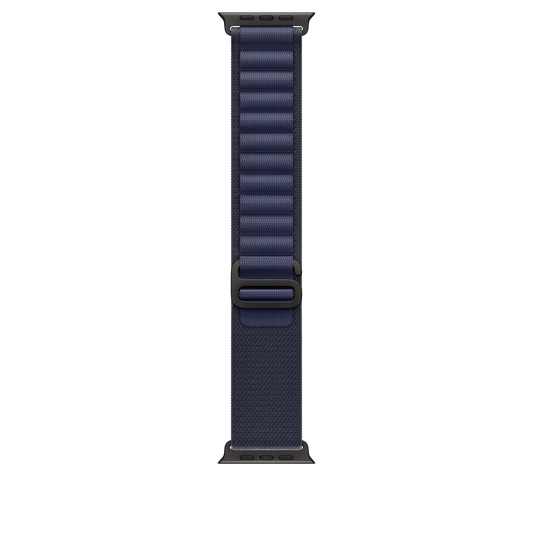 49mm tengerészkék alpesi szíj – Small – fekete – natúr titán - iSTYLE HU