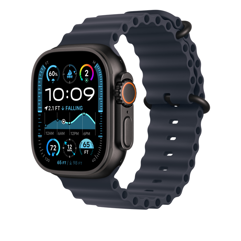 49mm tengerészkék óceán szíj bővítő – fekete – natúr titán - iSTYLE HU