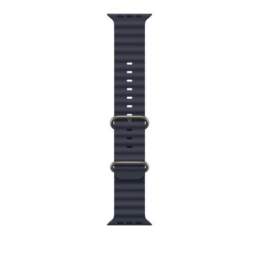 49mm tengerészkék óceán szíj – natúr titán Finish - iSTYLE HU