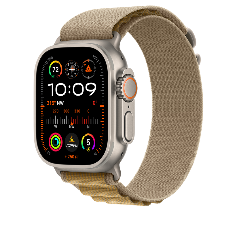 49mm drapp alpesi szíj – Medium – natúr titán Finish - iSTYLE HU