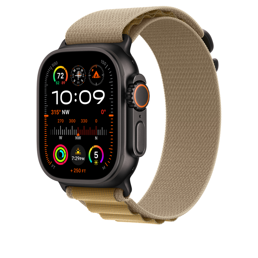 49mm drapp alpesi szíj – Small – fekete – natúr titán - iSTYLE HU