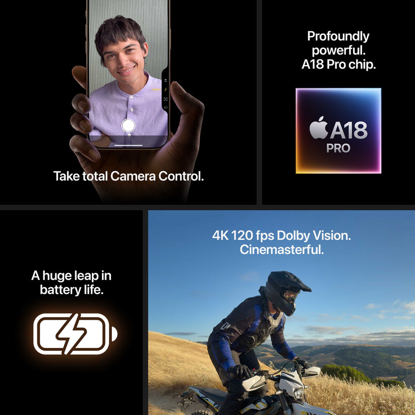 iPhone 16 Pro: 128 GB - natúr titán - iSTYLE HU
