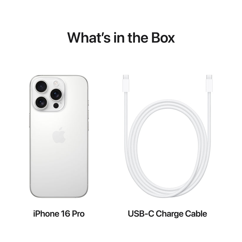 iPhone 16 Pro: 256 GB - fehér titán - iSTYLE HU