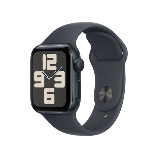 Apple Watch SE GPS 40 mm Midnight alumínium tok Midnight Sport pánttal - S/M - iSTYLE HU