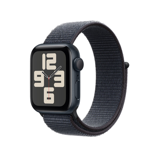 Apple Watch SE GPS 40 mm-es Midnight alumínium tok tintával, sporthurokkal - iSTYLE HU