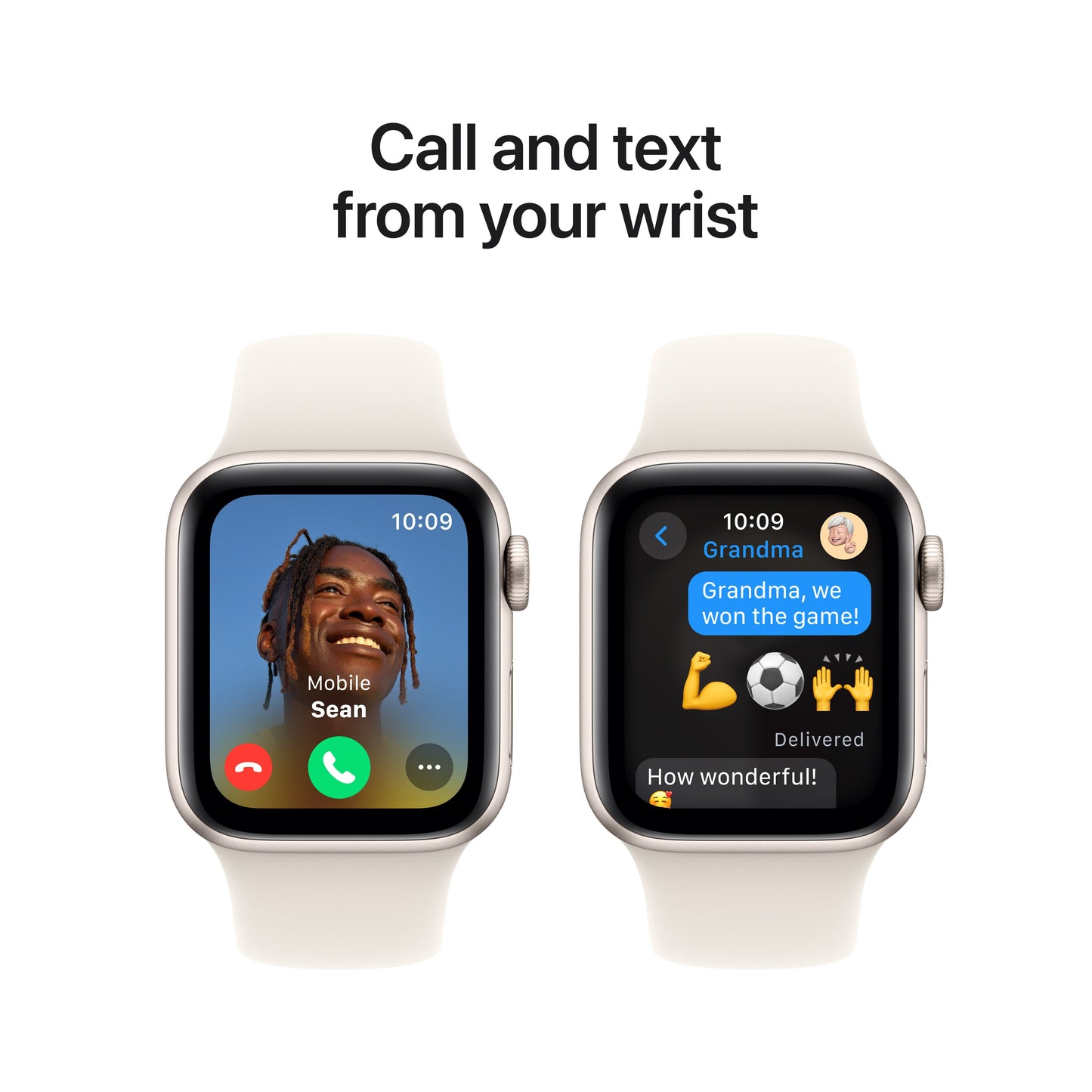 Apple Watch SE GPS 40 mm-es Starlight alumínium tok Starlight sportpánttal - S/M - iSTYLE HU