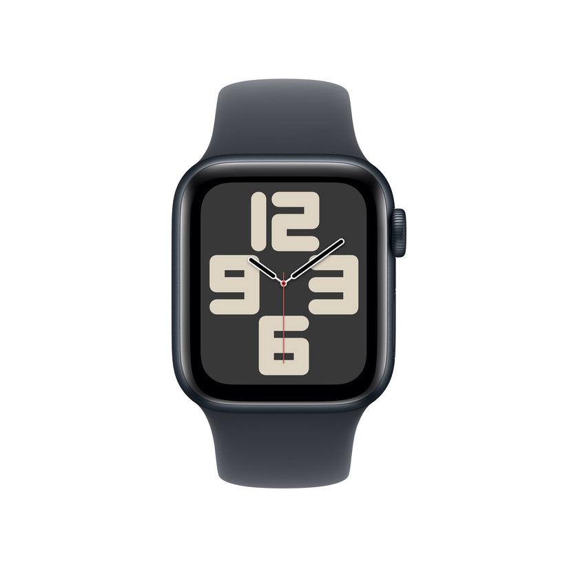 Apple Watch SE GPS + cellás 40 mm-es Midnight alumínium tok Midnight sport pánttal - M/L - iSTYLE HU