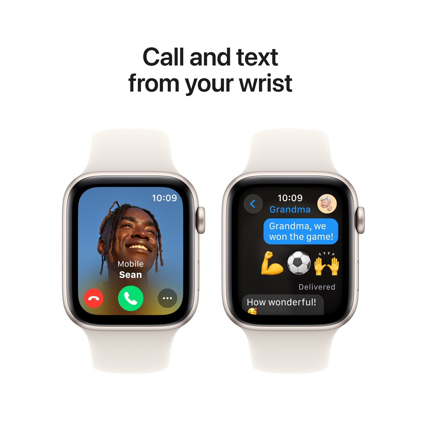 Apple Watch SE GPS 44 mm-es Starlight alumínium tok Starlight sportpánttal - S/M - iSTYLE HU