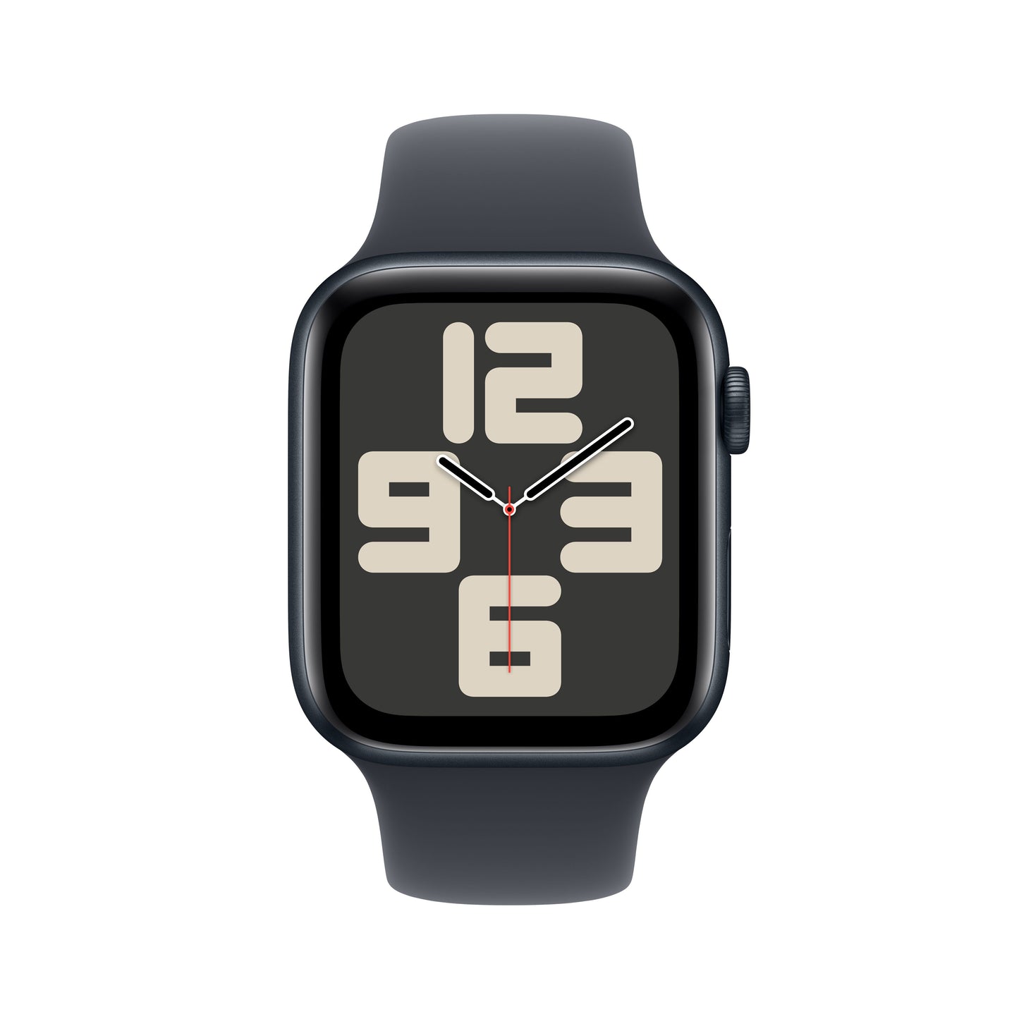 Apple Watch SE GPS + cellás 44 mm-es Midnight alumínium tok Midnight sport pánttal - M/L - iSTYLE HU