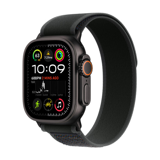 Apple Watch Ultra 2 GPS + Cellular 49 mm-es fekete titán tok Terep pánttal - S/M - iSTYLE HU