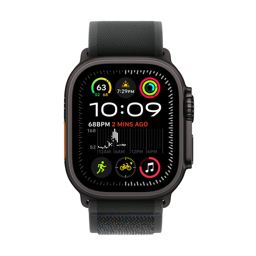 Apple Watch Ultra 2 GPS + Cellular 49 mm-es fekete titán tok fekete Terep pánttal - M/L - iSTYLE HU