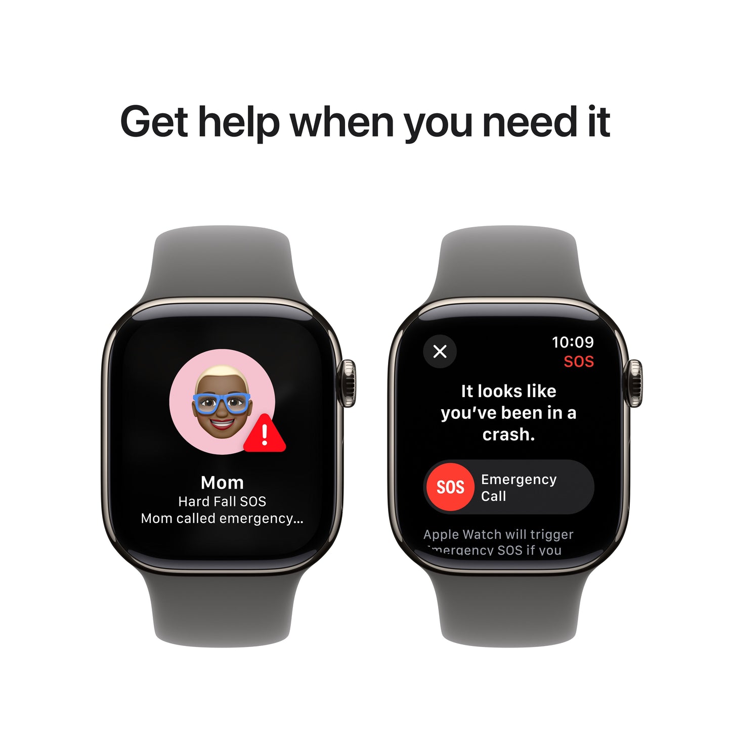 Apple Watch Series 10 GPS + cellás 42 mm-es természetes titán tok kőszürke sportszíjjal - S/M - iSTYLE HU