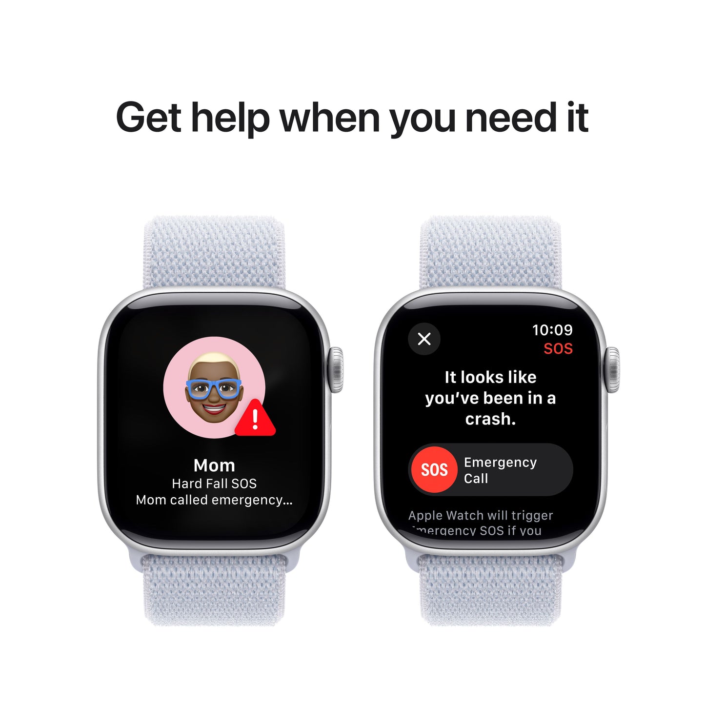 Apple Watch Series 10 GPS + cellás 42 mm-es ezüst alumínium tok kék felhős sporthurokkal - iSTYLE HU