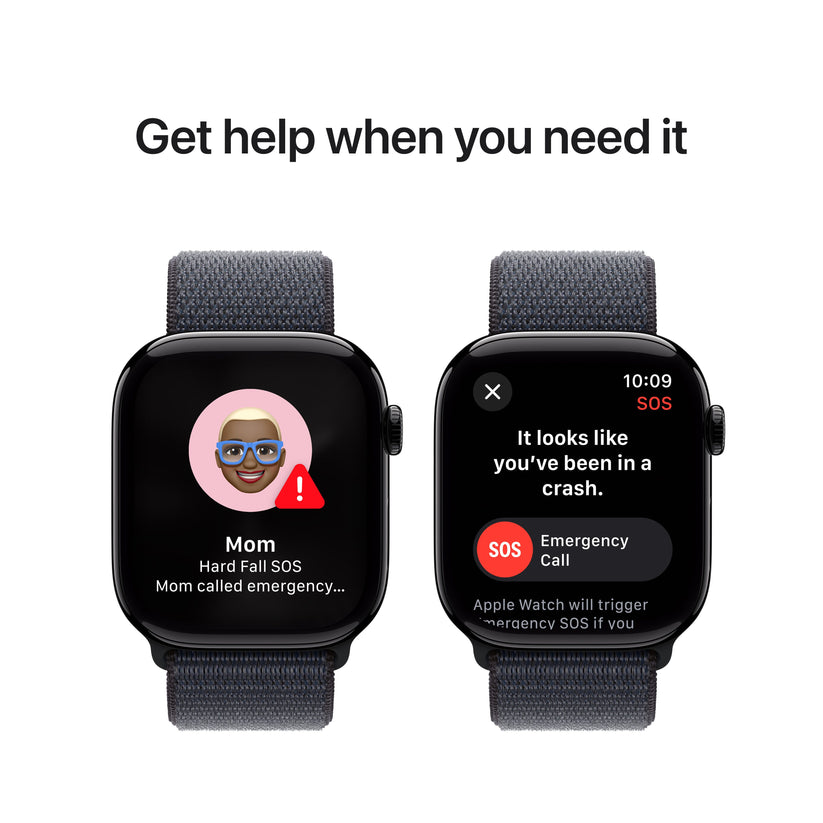 Apple Watch Series 10 GPS + cellás 46 mm-es Jet Black alumínium tok tintával sporthurokkal - iSTYLE HU