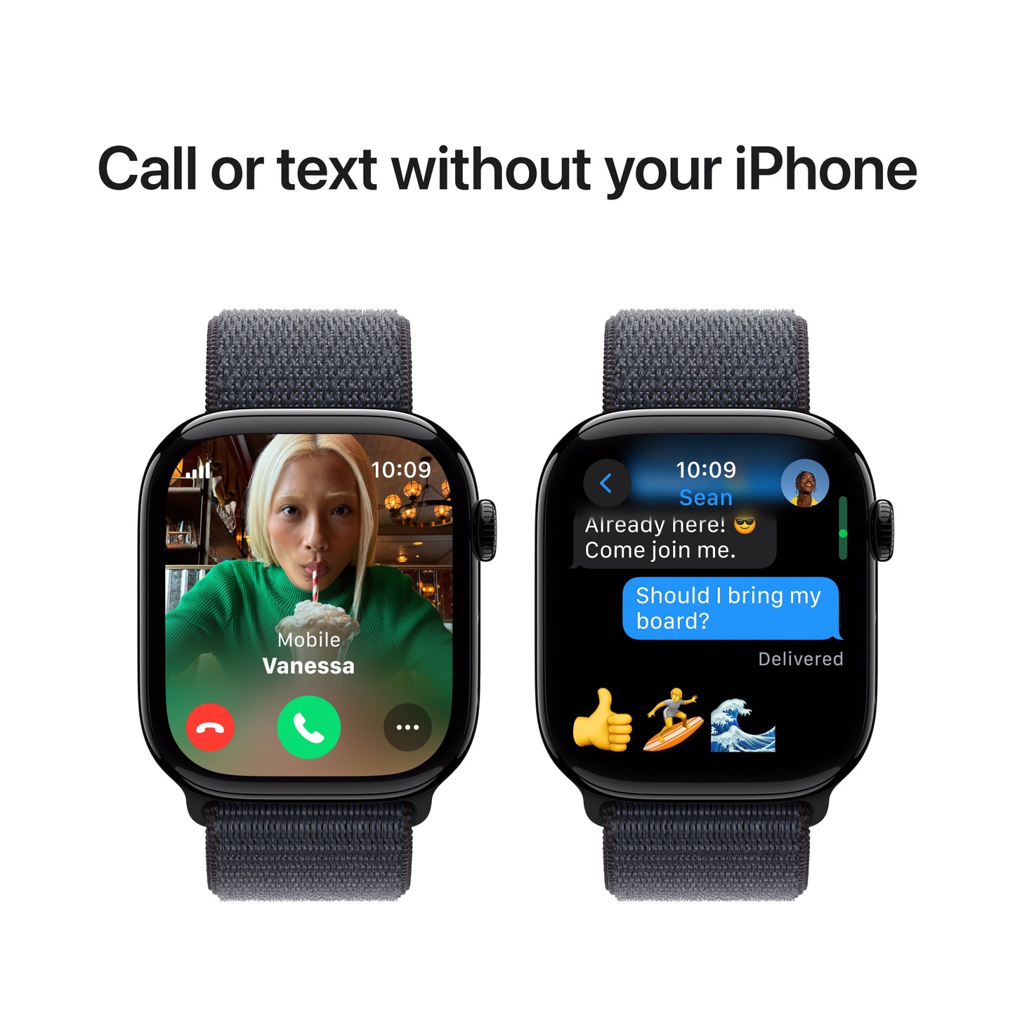 Apple Watch Series 10 GPS + cellás 46 mm-es Jet Black alumínium tok tintával sporthurokkal - iSTYLE HU
