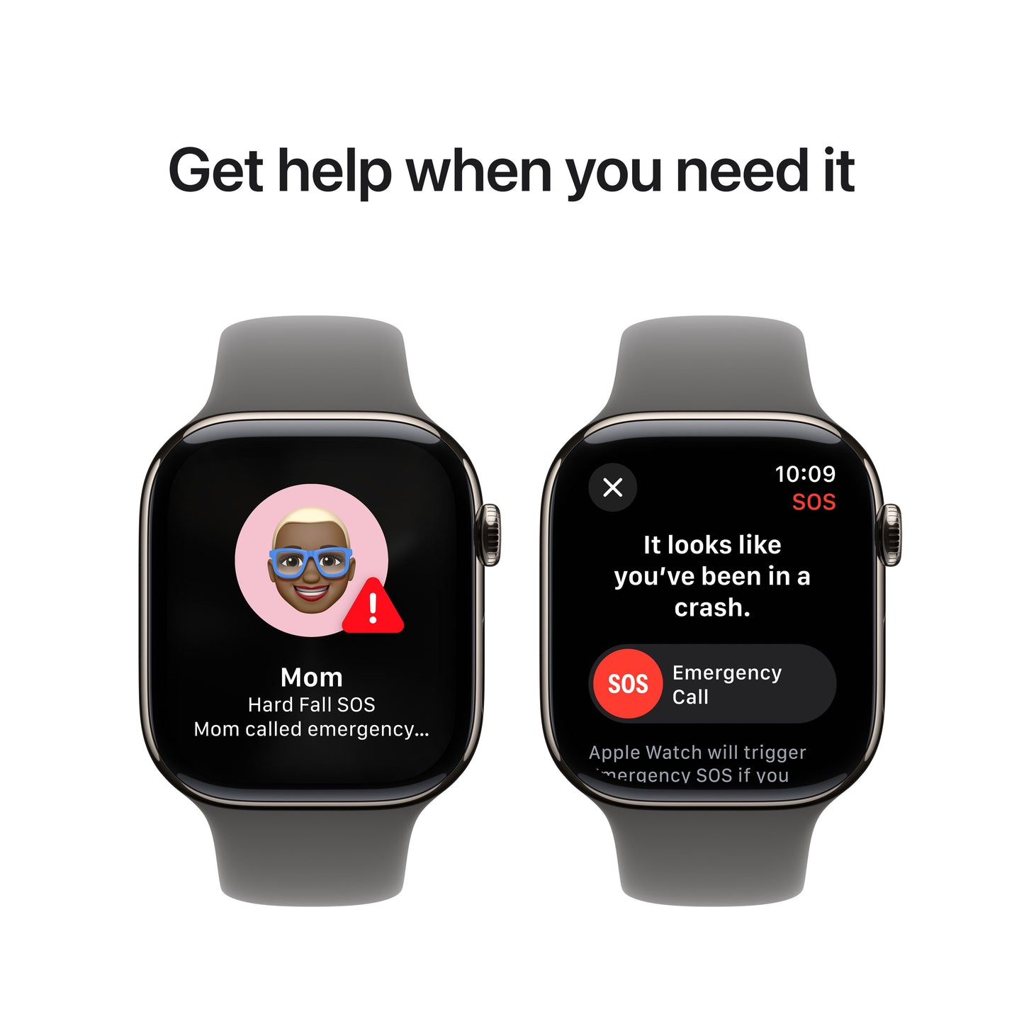 Apple Watch Series 10 GPS + cellás 46 mm-es természetes titán tok kőszürke sportszíjjal - S/M - iSTYLE HU