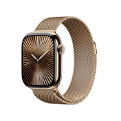 Apple Watch Series 10 GPS + cellás 42 mm-es arany titán tok arany Milanese hurokkal - iSTYLE HU