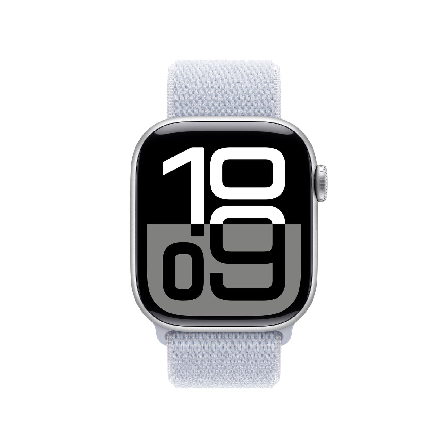 Apple Watch Series 10 GPS + cellás 42 mm-es ezüst alumínium tok kék felhős sporthurokkal - iSTYLE HU