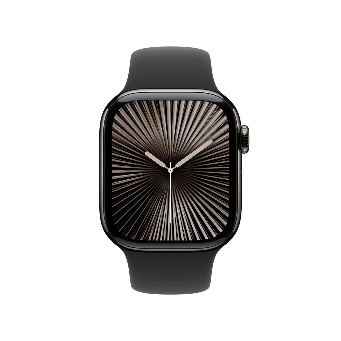 Apple Watch Series 10 GPS + cellás 42 mm-es pala titán tok fekete sportpánttal - S/M - iSTYLE HU