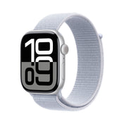 Apple Watch Series 10 GPS + cellás 46 mm-es ezüst alumínium tok kék felhős sporthurokkal - iSTYLE HU