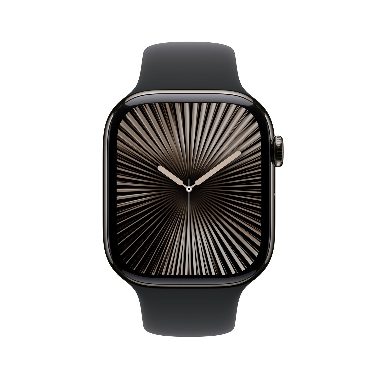 Apple Watch Series 10 GPS + cellás 46 mm-es pala titán tok fekete sportpánttal - M/L - iSTYLE HU