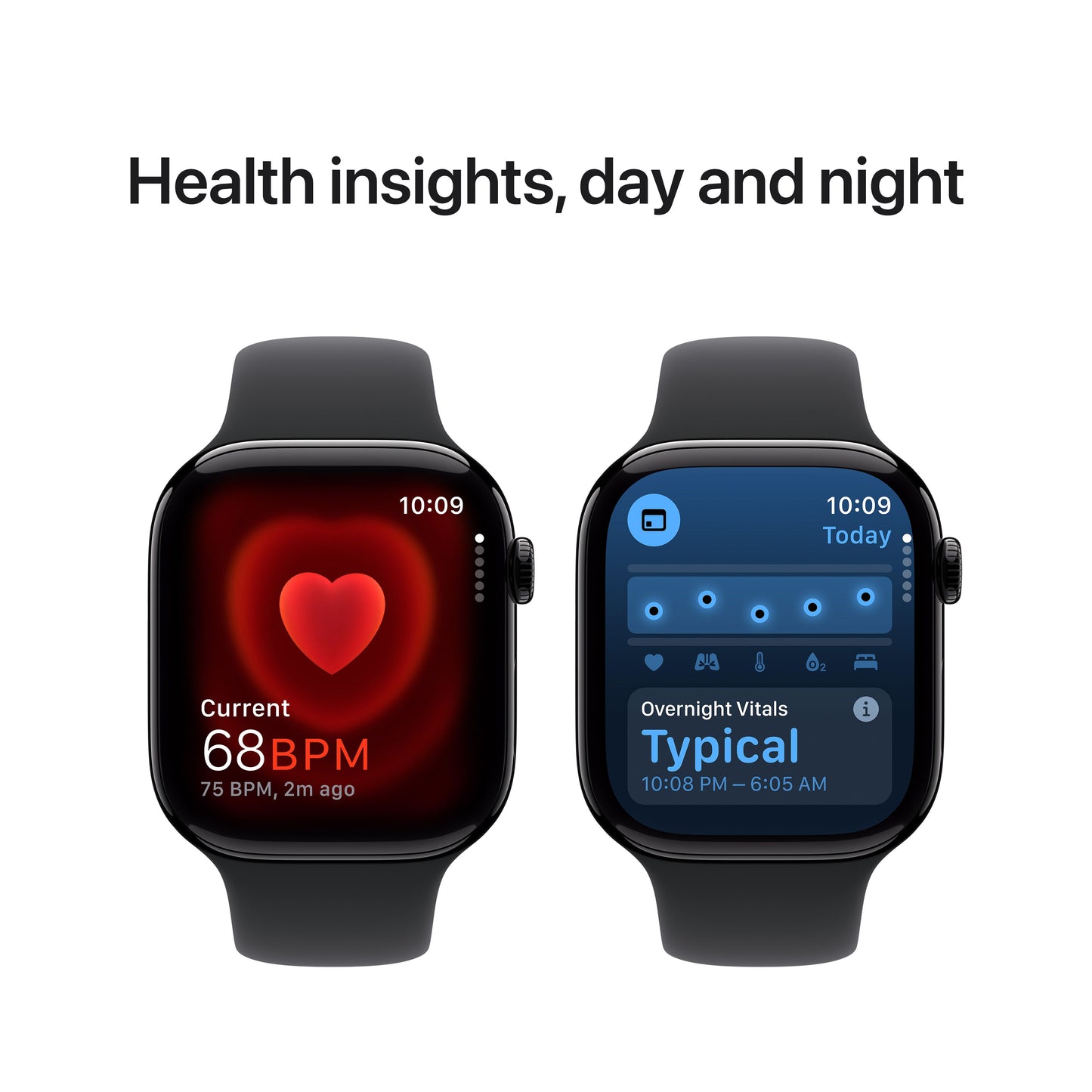 Apple Watch Series 10 GPS 46 mm-es Jet Black alumínium tok fekete sportszíjjal - M/L - iSTYLE HU
