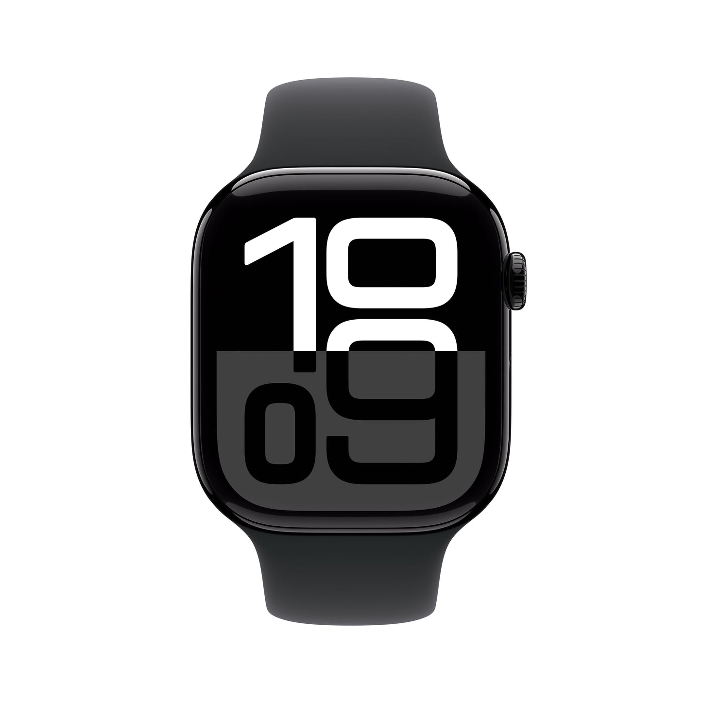 Apple Watch Series 10 GPS 46 mm-es Jet Black alumínium tok fekete sportszíjjal - M/L - iSTYLE HU