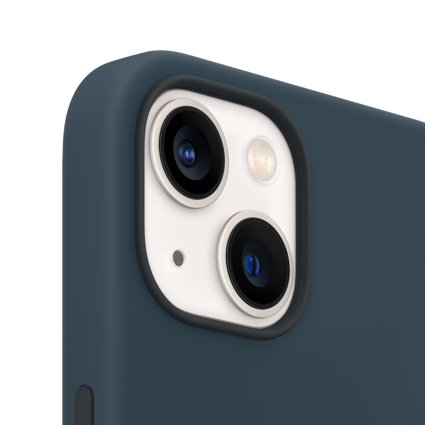 iPhone 13 MagSafe–rögzítésű szilikontok – mély indigókék - iSTYLE HU