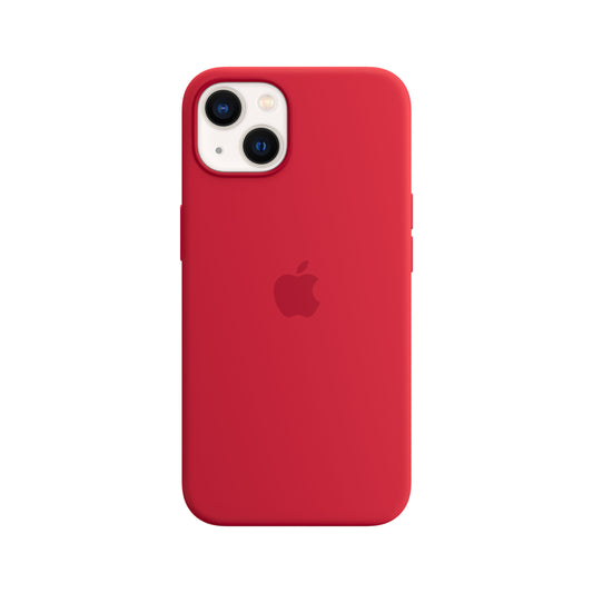 iPhone 13 MagSafe–rögzítésű szilikontok – (PRODUCT)RED - iSTYLE HU