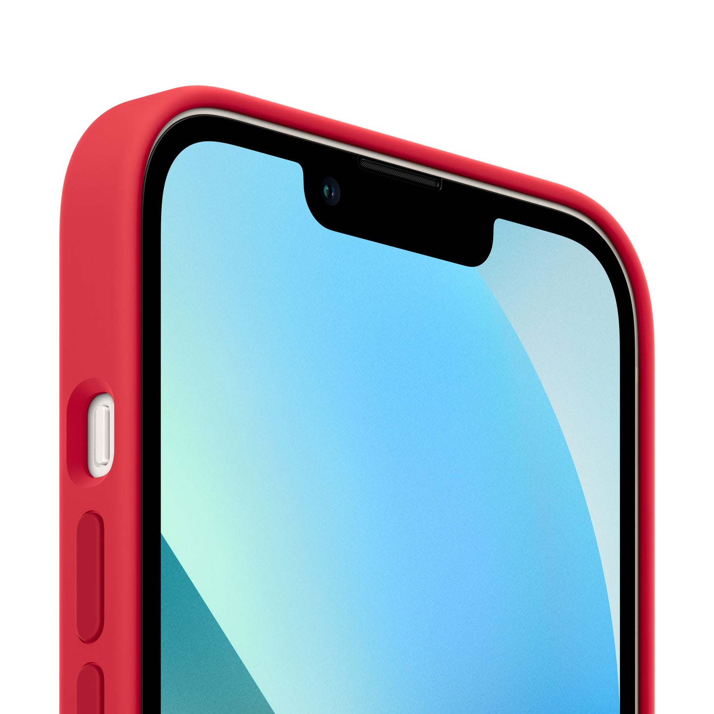 iPhone 13 MagSafe–rögzítésű szilikontok – (PRODUCT)RED - iSTYLE HU