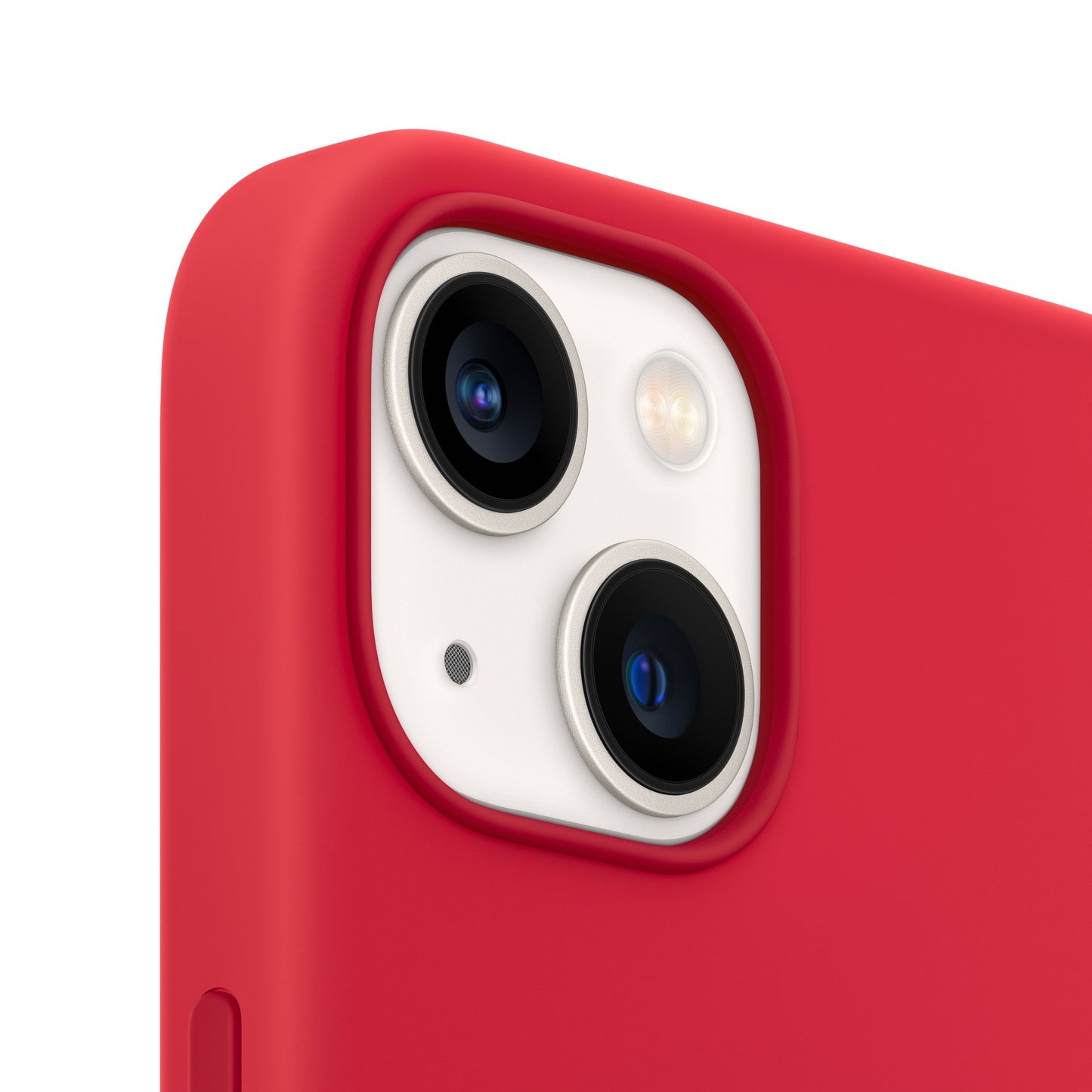 iPhone 13 MagSafe–rögzítésű szilikontok – (PRODUCT)RED - iSTYLE HU