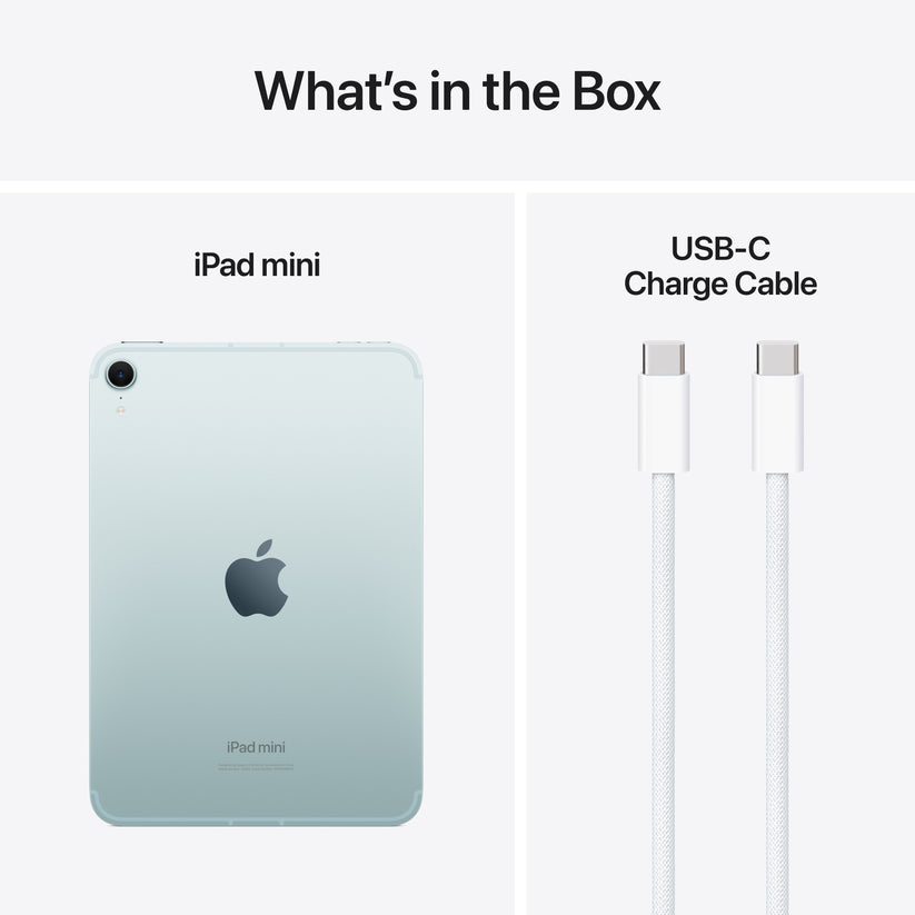 iPad mini (A17 Pro): Wi-Fi + Cellular, 128 GB - kék - iSTYLE HU
